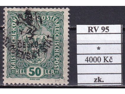 ČSR I RV 95 po nálepce zkoušené