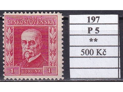 ČSR I 197 P5 svěží