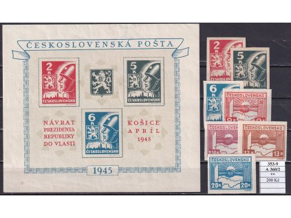 ČSR II 353-9 + A 360/2 svěží