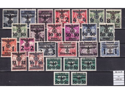 Generalgouvernement Mi 14-39 svěží