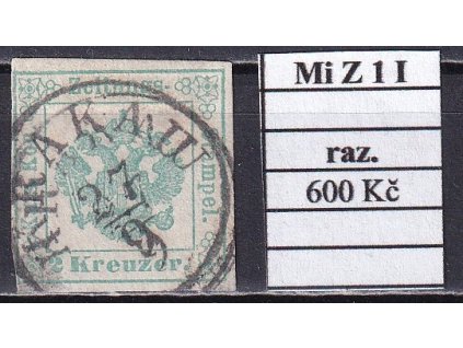 Rakousko Mi Z 1 I razítkované