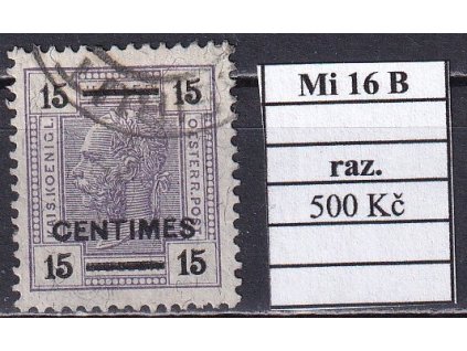 Kréta Mi 16 b razítkované