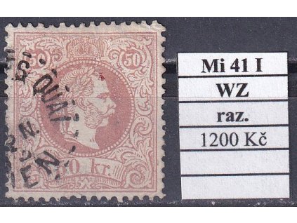 Rakousko Mi 41 I WZ razítkované