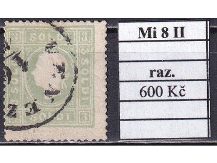 Lombardsko Mi 8 II razítkované
