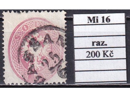 Lombardsko Mi 16 razítkované