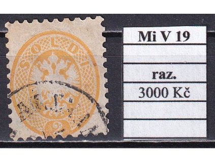 Lombardsko Mi V 19 razítkované