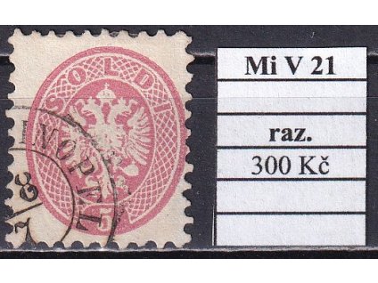 Lombardsko Mi V 21 razítkované