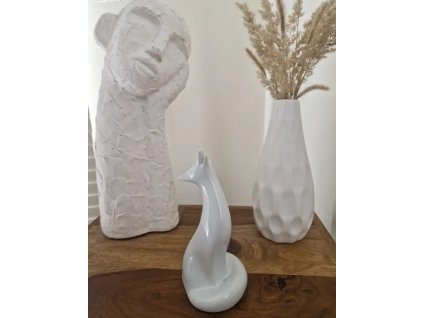 Figurální porcelán "Lišák" - Karlovarský porcelán