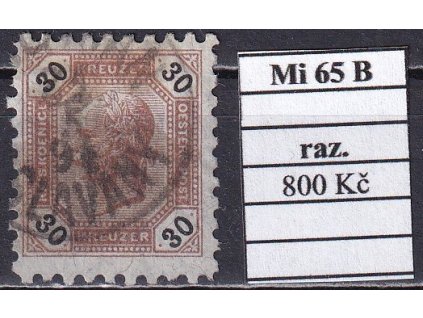 Rakousko Mi 65 B razítkované