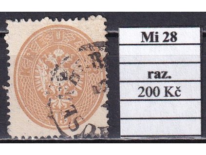 Rakousko Mi 28 razítkované