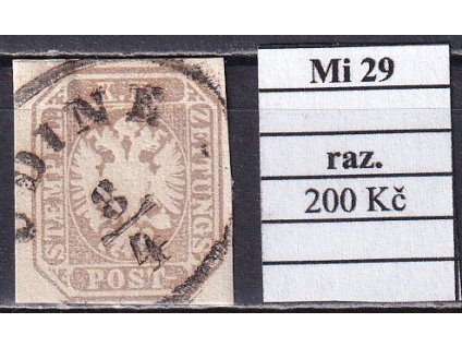 Rakousko Mi 29 razítkované
