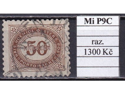 Rakousko Mi P 9 C razítkované