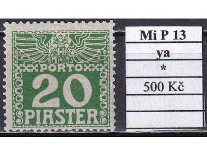 Levanta Mi P 13 ya po nálepce