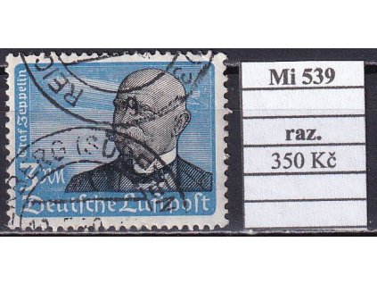 Deutsches Reich Mi 539 razítkované