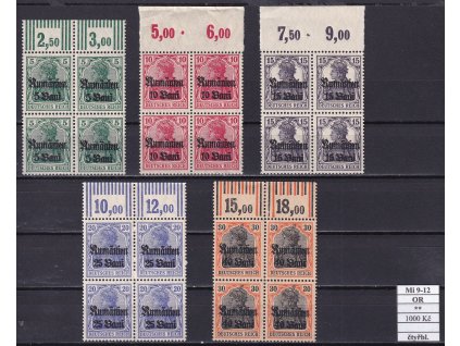 MviR Mi 9-12 OR čtyřbloky svěží