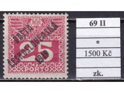 ČSR I 69 II po nálepce zkoušené