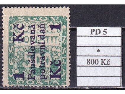 ČSR I PD 5 po nálepce