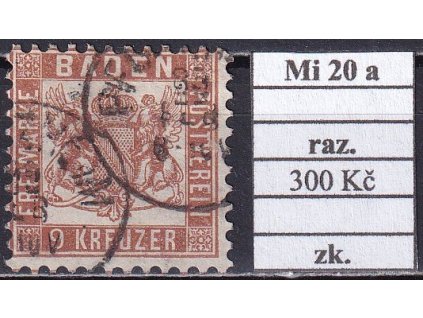 Baden Mi 20 a razítkované zkoušené