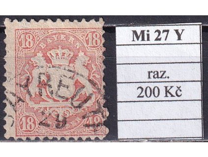 Bayern Mi 27 Y razítkované