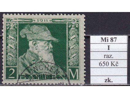 Bayern Mi 87 I razítkované zkoušené