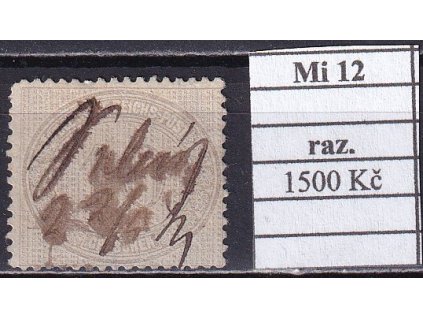 Deutsches Reich Mi 12 razítkované