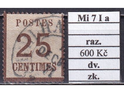 Elsass und Lothringen Mi 7 I a razítkované zkoušené dv.