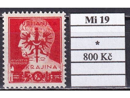 Laibach Mi 19 po nálepce