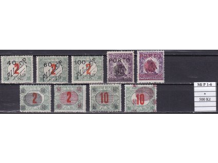 Temesvár Mi P 1-6 po nálepce