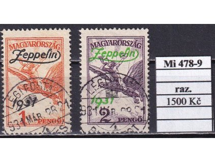 Maďarsko Mi 478-9 razítkované