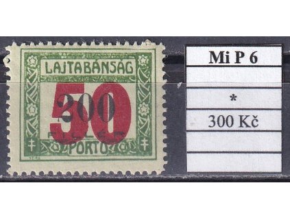 Lajtabánság Mi P 6 po nálepce