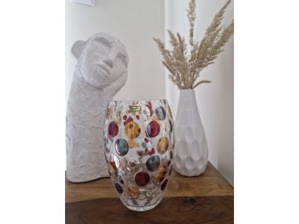 Krásná váza z foukaného skla - kolekce NEMO