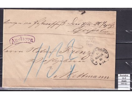 Hufeisenstempel 11-5 Portofrei dopis