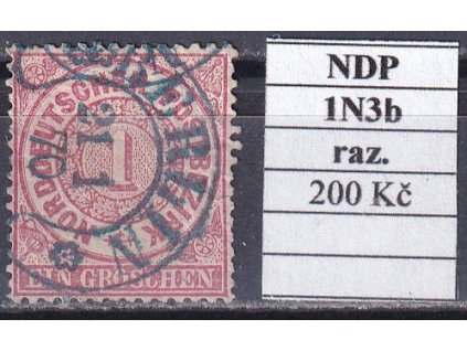 Hufeisenstempel 1N3b NDP razítkované