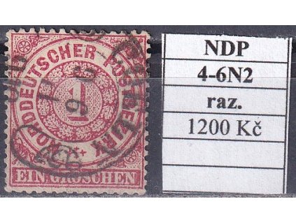 Hufeisenstempel 4-6N2 NDP razítkované