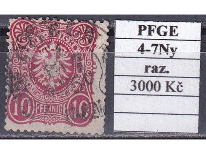 Hufeisenstempel 4-7Ny PFGE razítkované