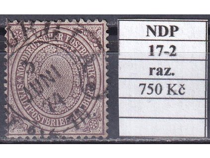 Hufeisenstempel 17-2 NDP razítkované