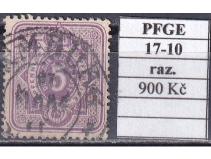 Hufeisenstempel 17-10 PFGE razítkované