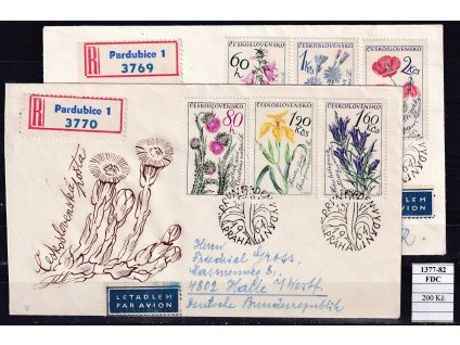 ČSR II 1377-82 FDC