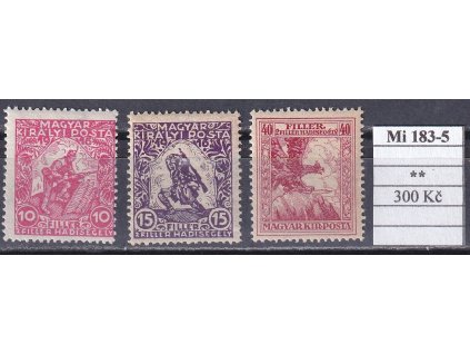 Maďarsko Mi 183-5 svěží