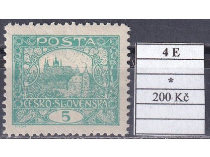 ČSR I 4 E po nálepce