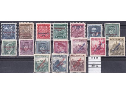 Slovenský štát Sy 2-18 svěží