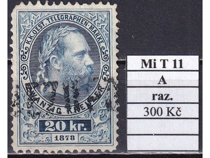 Rakousko Mi T 11 A razítkované