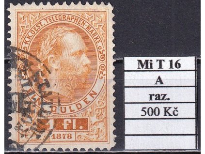 Rakousko Mi T 16 A razítkované