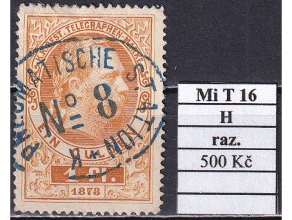 Rakousko Mi T 16 H razítkované