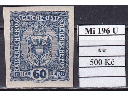 Rakousko Mi 196 U svěźí