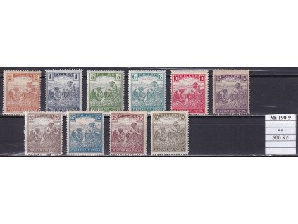 Maďarsko Mi 190-9 svěží