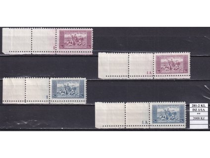 ČSR I 281-2 KL DZ 1/1A svěží