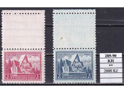 ČSR I 289-90 KH svěží