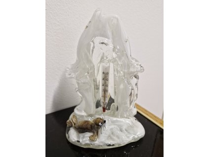 Málo vídaný skleněný teploměr - Jaroslav Brychta