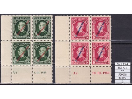 Slovenský štát Sy 23-4 DZ A1 L svěží